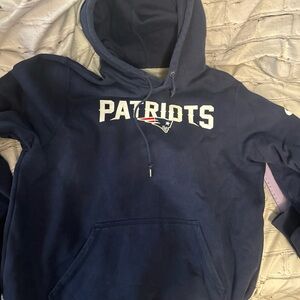 Nike NFL New England Patriots Pullover Hoodie Men’s UNISEX Football L